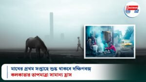 মাঘের প্রথম সপ্তাহে শুষ্ক থাকবে দক্ষিণবঙ্গ, কলকাতার তাপমাত্রা সামান্য হ্রাস