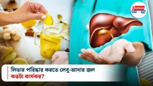 লিভার পরিষ্কার করতে লেবু-আদার জল কতটা কার্যকর?