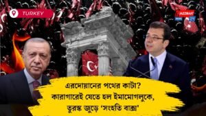 এরদোয়ানের পথের কাটা? কারাগারেই যেতে হল ইমামোগলুকে, তুরস্ক জুড়ে ‘সংহতি বাক্স’