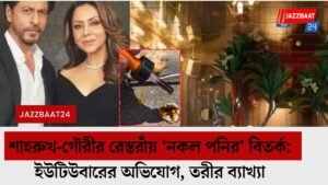 শাহরুখ-গৌরীর রেস্তরাঁয় ‘নকল পনির’ বিতর্ক: ইউটিউবারের অভিযোগ, তরীর ব্যাখ্যা