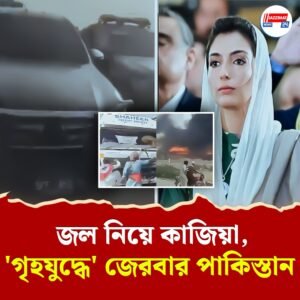 পাকিস্তানে শুরু জল-বিক্ষোভ, প্রেসিডেন্টের মেয়ে আসিফার কনভয়ে হামলা