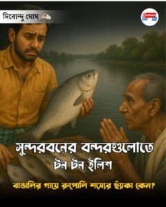 সুন্দরবনের বন্দরগুলোতে টন টন ইলিশ