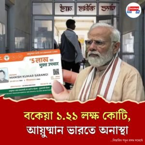 মিলছে না টাকা, কেন্দ্রীয় স্বাস্থ্য প্রকল্পে চিকিৎসায় নারাজ বহু হাসপাতাল