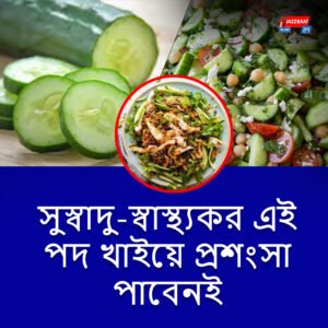চটজলদি বাড়িতে রেঁধে ফেলুন শশার এই পদ