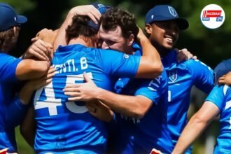 ফুটবলের পর এ বার ২২ গজেও ইতালিয় জাদু, অজি তারকার নেতৃত্বে স্কটল্যান্ডকে হারিয়ে প্রায় নিশ্চিত টি-টোয়েন্টি বিশ্বকাপ খেলা