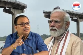 'অ্যাক্ট অফ গড' নাকি ‘অ্যাক্ট অফ ফ্রড’? সেতু বিপর্যয়ে পুরানো বক্তব্যকে হাতিয়ার করেই মোদীকে তোপ তৃণমূলের