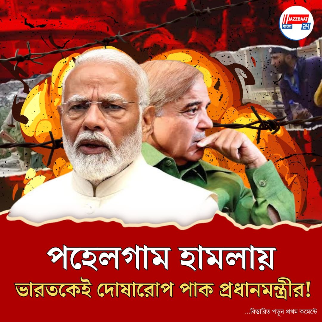'শান্তিভঙ্গের চেষ্টা করেছিল ভারত…,' পহেলগামে সন্ত্রাসে মদত দিয়ে এখন দোষারোপ পাক প্রধানমন্ত্রীর!