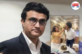 লন্ডন থেকে ফিরে কেক কেটে জন্মদিন পালন করলেন ভারতীয় ক্রিকেটের "দাদা"