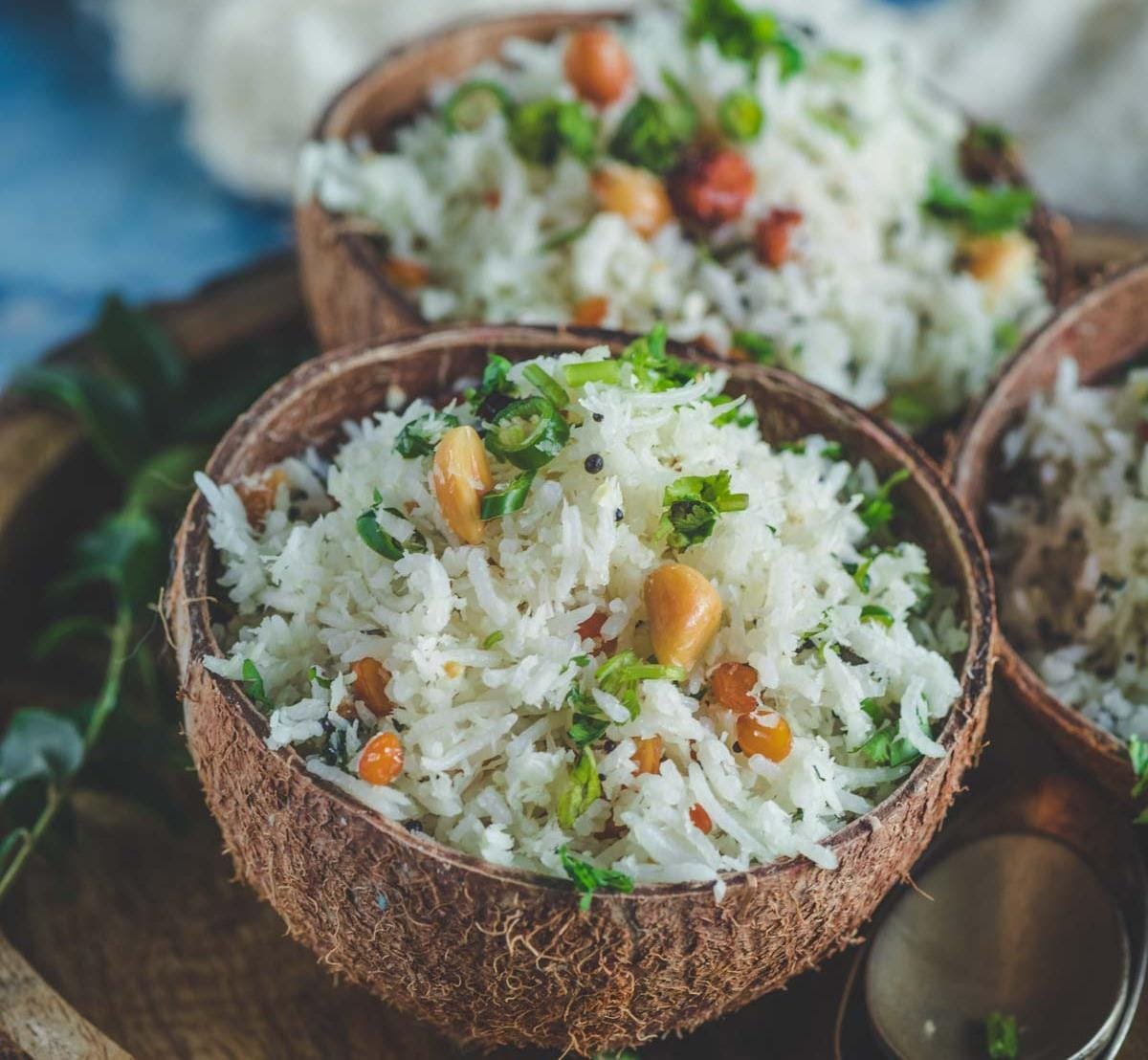 ডিনারে আনুন দক্ষিণের স্বাদ! কয়েক মিনিটেই বানান সাউথ ইন্ডিয়ান নারকেল রাইস