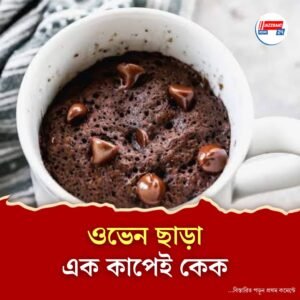 মাইক্রোওয়েভ মগ কেক: এক কাপেই তৈরি হোক মিষ্টি মুহূর্ত