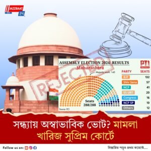 মহারাষ্ট্রে ভোটে অনিয়মের অভিযোগ সংক্রান্ত মামলা খারিজ করল সুপ্রিম কোর্ট