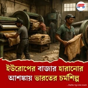 চর্মজাত পণ্যে ইউরোপীয় ইউনিয়ন শুল্ক চাপালে রফতানি ধাক্কা খাবে বলে আশঙ্কা