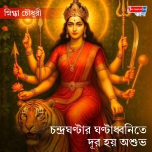 অশুভ শক্তি, পাপ আর ভয় হবে বিনষ্ট! নবরাত্রির তৃতীয় দিনে কেন অপরিহার্য চন্দ্রঘণ্টা পূজা?