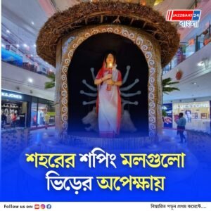 পুজো আর মাত্র কয়েকদিন বাকি, শপিংয়ে এখনও ঢেউ ওঠেনি, ভিড় বাড়ার আশায় শহরের মলগুলো