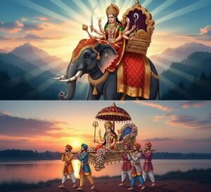 হাতির পিঠে দেবীর আগমন, দোলায় গমন, চমকে দেবে এই বছরের ফলাফল?