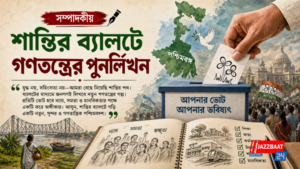 শান্তির ব্যালটে গণতন্ত্রের পুনর্লিখন