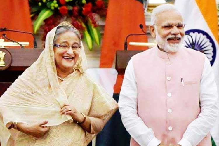 ফোনে বিজেপি নেতৃত্বকে শুভেচ্ছা হাসিনার